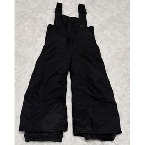 Ultimate Terrain Snow Bib 3T Black Insulated Snow Pants